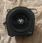 Vornado Velocity 3R Whole Room Space Heater W/ Timer, Adjust. Thermostat, Black Used. Price: $30.00.