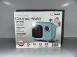 Soleil Personal Indoor Ceramic Mini Heater Mint New 250W Open. Price: $16.19.