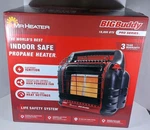 Mr. Heater Big Buddy 18,000 Btu Indoor Safe Propane Series New. Price: $240.00.