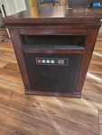 Twin-star Movable Heater 9QI072, 120V 1500W 60HZ Quartz Infrared Wheels Used. Price: $60.00.