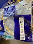 Connector Kit 24 Inch Yellow Coated Stainless Steel 3/8 Od Flexible Gas Hose... New. Price: $13.99.