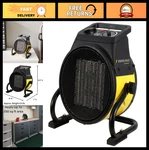 Electric Forced Air Heater 5,120 Btu, Pivoting Base, Portable, Indoor/outdoor Us New. Price: $91.99.
