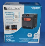Utilitech Infrared Cabinet Indoor Electric Space Heater Remote & Thermostat Open. Price: $49.95.