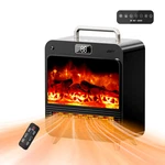 Feculs Electric Fireplace 3-IN-1 Portable Heaters For Indoor New. Price: $85.17.
