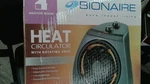 Bionaire Circulator With Rotating Grill Portable Electric Heater Open. Price: $72.60.