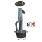 Smudge Pot Direct Patented GEN2 Outdoor Heater W/ Stand & Dish New. Price: $549.00.