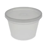Pactiv Delitainer Microwavable Combo, Clear, 16 Oz, X 2, 240/CARTON New. Price: $124.53.