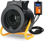 Greenhouse With Digital Thermostat, 1500W/750W Electric Grow Tent Heater, New. Price: $141.35.
