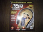 Handy Heater 450-WATT Silver Black Electric Usb Rechargeable Personal Wear New. Price: $11.00.