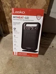 Lasko Myheat Go 1500-WATT Oscillating Ceramic Space Heater With Adjustabl... New. Price: $30.00.