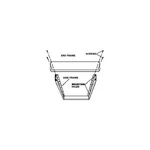 QSF2424 Surface Mount Frame New. Price: $193.87.