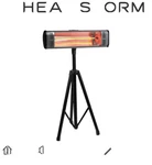 Storm HS-1500-OTR Infrared Heater 1500-WATT New. Price: $80.00.