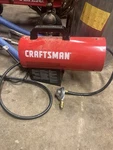 Heavy Duty Craftsman Forced Air Heater Slightly Used. Price: $80.00.