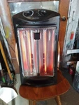 Comfort Zone CZQTY007BK 1500W Space Heater - Black Portable Works Great Used. Price: $25.00.