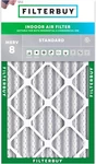 Filterbuy 20X30X4 Pleated Air Filters, Replacement For Hvac Furnace (merv 8) New. Price: $255.96.