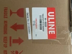 New U-line Tabletop Patio Heater Bronze Finish 11,000 Btu W/ Tip-over Shut Off. Price: $149.99.