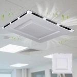 Croblissful 1 Pcs 24" X Ceiling Vent Deflector 4-WAY Air C... New. Price: $72.11.