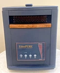 Edenpure GEN3 A4136 Quartz Infrared Portable Heater Black/ Remote Tested Works Used. Price: $125.00.