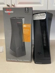 Vornado OSCTH1 1500W Oscillating Electric Tower Space Heater - Black Open. Price: $84.99.