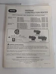 Dyna-glo Portable Forced Air Construction Heater Propane Manual Instructions Like. Price: $9.99.