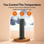 Paris Rhone 22" Electric Ceramic Oscalating Tower Space Heater 1500W 3 Level New. Price: $71.10.