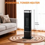 Portable Space Heater Remote Thermostat Overheating Protection Indoor Use Black New. Price: $47.54.