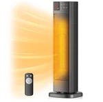 Pelonis 1500W Ceramic Tower Space Heater 23" W/ Remote Eco Timer New. Price: $69.99.