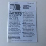 Thermawave Ceramic Heater HZ-850 HZ-860 Series Instructions Used. Price: $12.56.