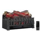 Duraflame Electric Log Set Heater Crackling Sound DFI041ARU-07 Black New. Price: $99.99.