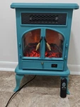 Warm-living Infrared Technology Stove Fireplace W/remote Open Box Used. Price: $65.00.