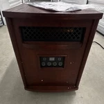 Infrared Heater FH1500-WF2 Wood Cabinet Electric 120V Digital Display Timer Open. Price: $130.00.