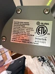 Aura Intertek Electric Infrared Patio Heater Used. Price: $300.00.