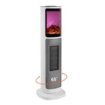Hineiber 750W/1500W Ceramic Tower Space Heater With 3D Flame, Electric... New. Price: $113.99.