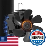 Titeck Wood Fan With Magnet: Fireplace For Burning Stoves, Heat New. Price: $41.59.