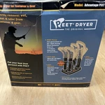 Peet Advantage Plus Boot Dryer Heated Shoe Glove 4 Fast Drying Work New. Price: $50.99.