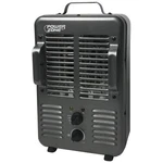 Powerzone BNS-15U3 Deluxe Portable Utility Heater, 12.5 A, 120 V, 1300/1500 W, New. Price: $59.50.