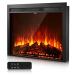 Vevor 35IN Electric Fireplace Insert Wall Recessed Heater 750W 1500W Remote New. Price: $194.99.