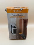 Givebest Personal Electric Ceramic Heater 450W With 12 Hour Timer - New Open Box. Price: $24.49.