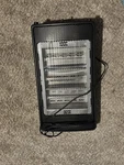 Utilitech 1500 -watt Infrared Indoor Electric Space Heater With Thermostat Used. Price: $40.00.