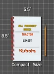 Kubota L245DT All Product Index Manual Guide 160 Pages Half Size 5.5X8.5 Brand. Price: $27.49.