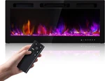 Electric Inch Wall Mount Insert Fireplaces 1500W,FIT For 2 X 6 Stu New. Price: $267.99.