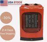 Kul 1500 Watt Red Ceramic Fan Heater - Model 369927 New. Price: $47.95.