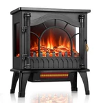 Warm Your Room Fast - 23 Inch Electric Fireplace Stove 1500W New. Price: $179.99.