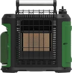 10K Btu Grab Go Portable Propane Heater - Green New. Price: $146.99.