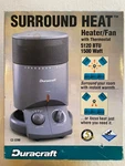 Duracraft CZ-2200 Electric Space Heater With Fan And Thermostat Used. Price: $35.00.