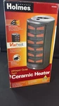 Holmes HCH4954 Ceramic Tower Heater Viziheat Oscillating Quiet 1500W W/ Box Open. Price: $31.99.