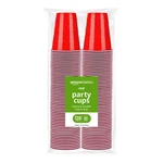 Amazon Basics Disposable Red Plastic Party Cups, Bpa-free, 18 Ounces, New. Price: $14.52.