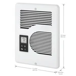 Cadet Energy Plus Electric Wall Fan Heater White CEC163TW New. Price: $259.99.