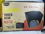 Solisnug Under Desk Heater Foldable, Quiet Space For Office With Black New. Price: $52.50.