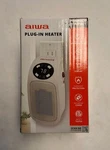 Aiwa Plug-in Heater New Box Item# WSH3-1003-WHT. Price: $20.00.